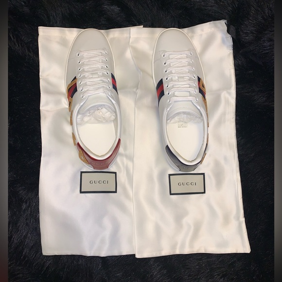 GUCCI LOVED LEATHER SNEAKERS 👟 - Picture 6 of 8